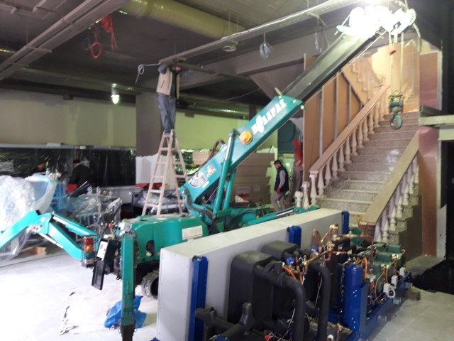 working in limited spaces